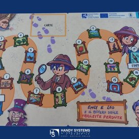 gioco tattile personalizzatotabellone